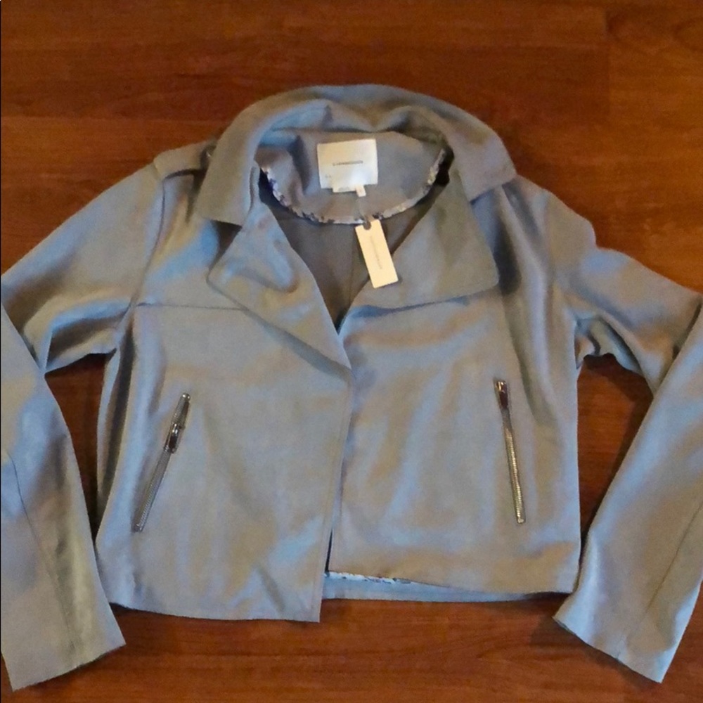 Anthropologie Jacket - blue grayish NWT